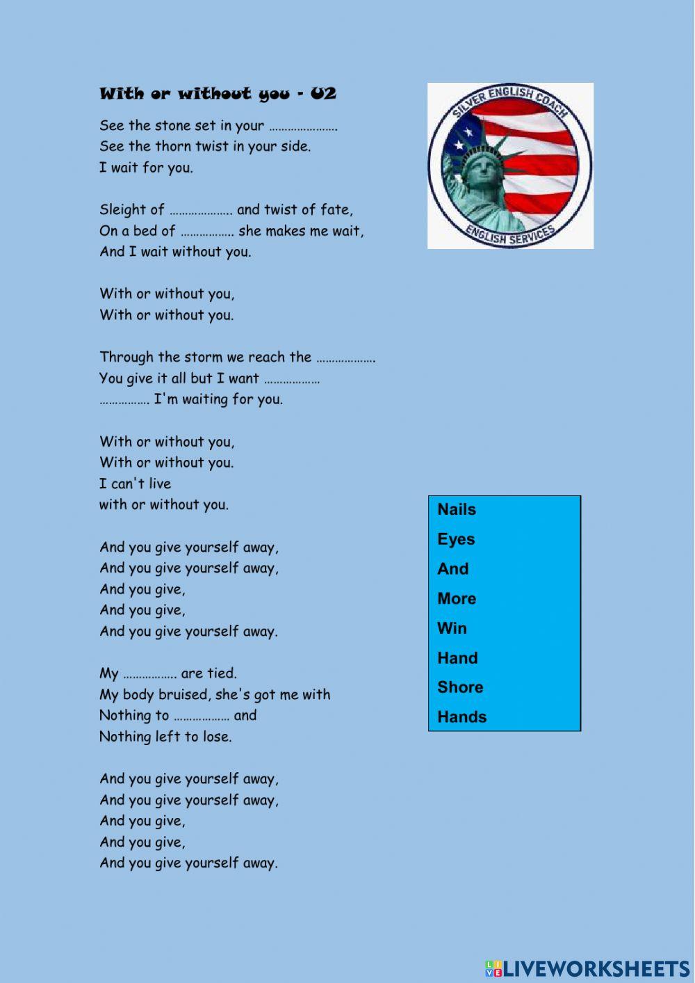 With or without you - u2