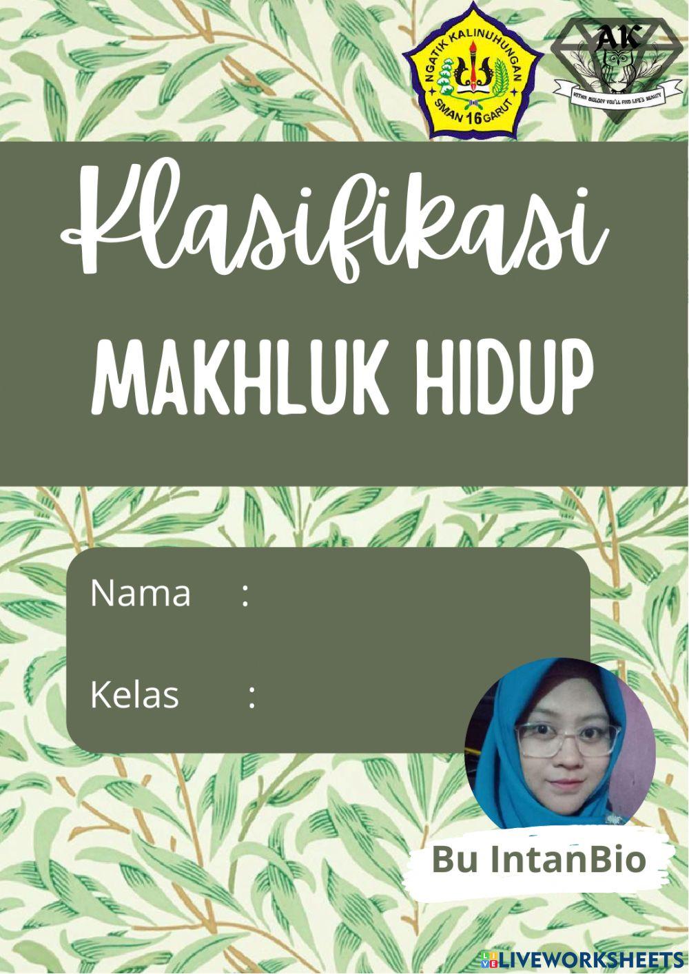 LKPD Klasifikasi makhluk hidup