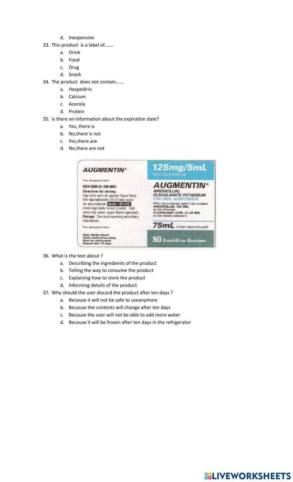 ENGLISH GRADE 9 MID SEMESTER TEST