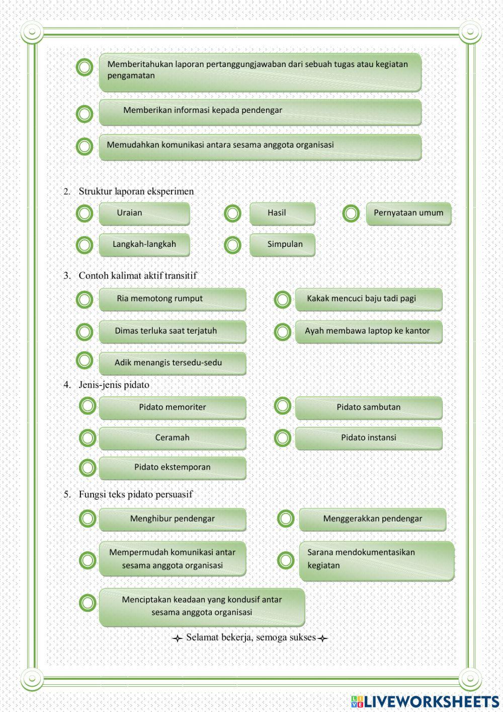 Pts 9 Bahasa Indonesia