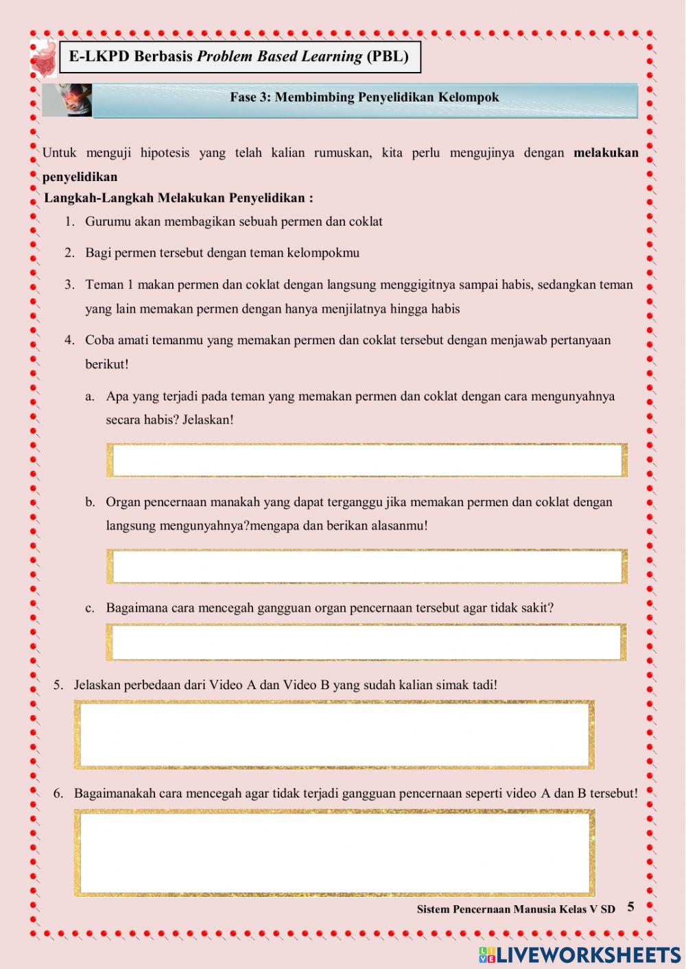 Gangguan organ pencernaan