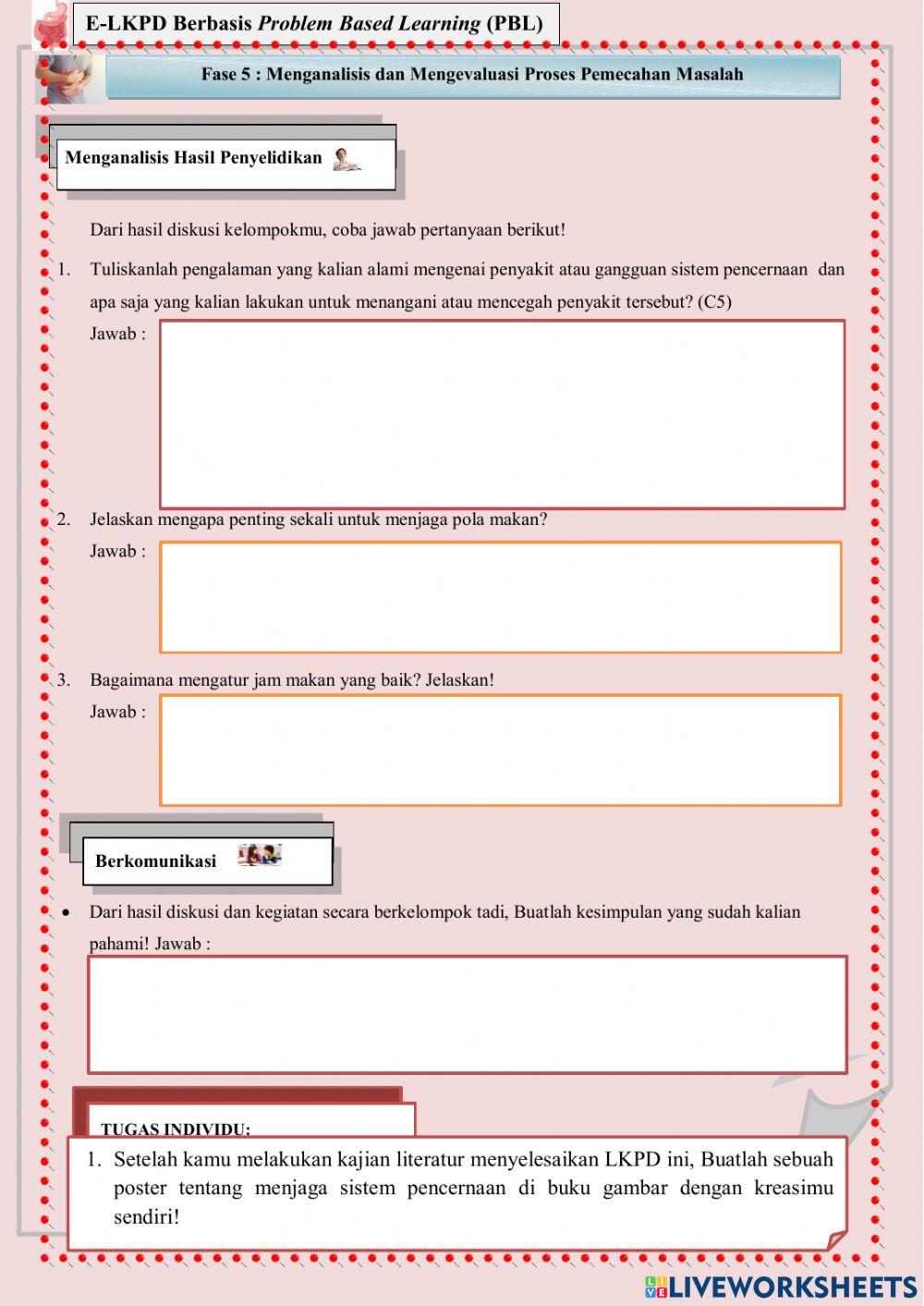 Gangguan organ pencernaan