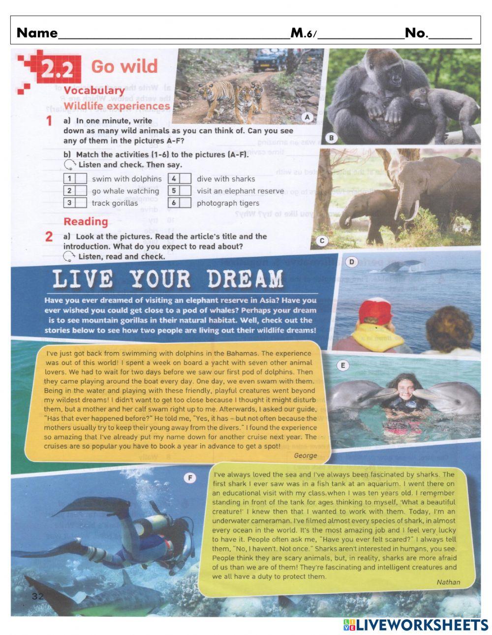 Module 2.2   Go wild