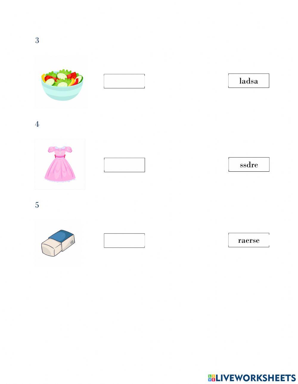 Reading & Writing A,B,C - FInal Test Tata English