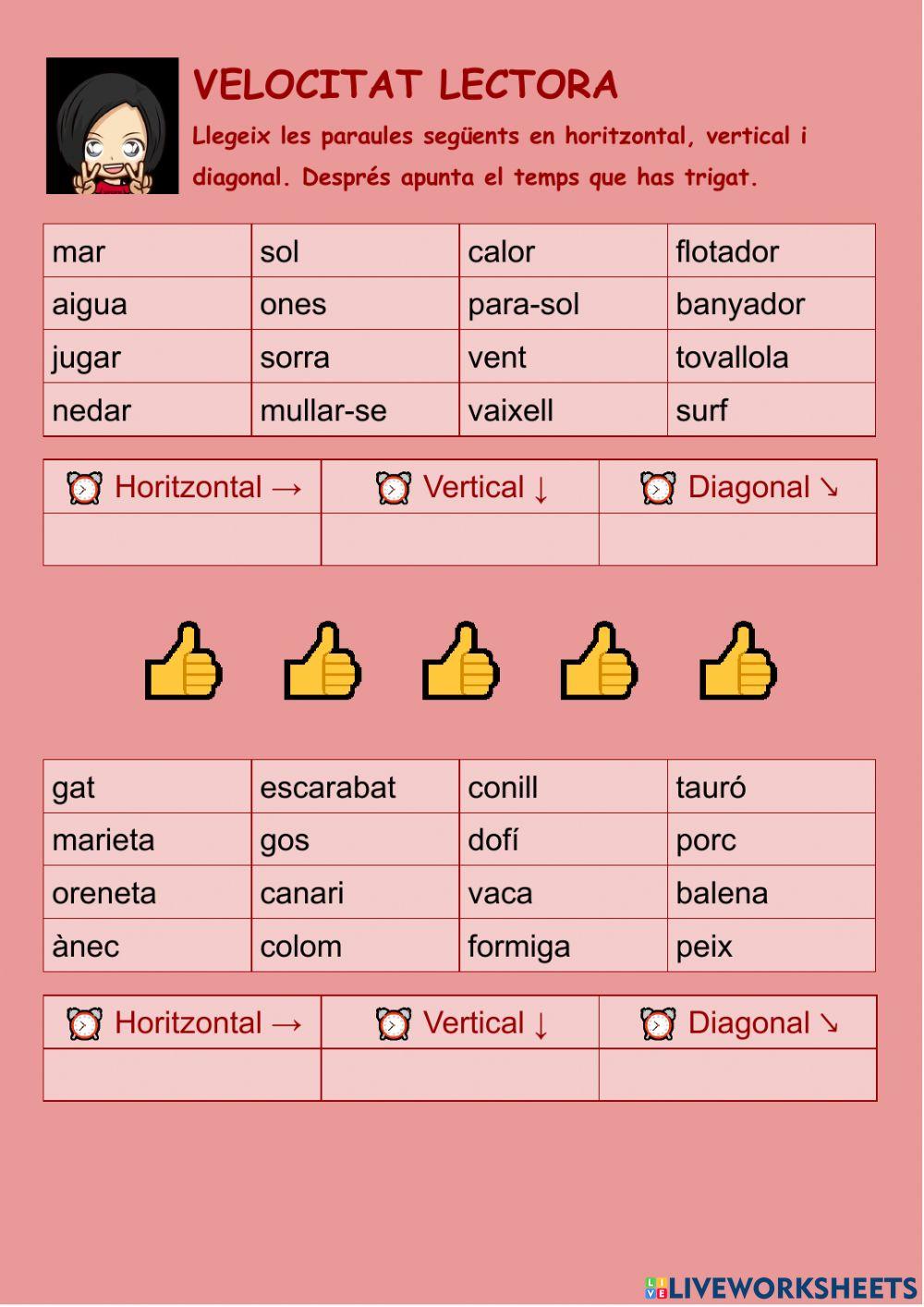 Velocitat lectora 07
