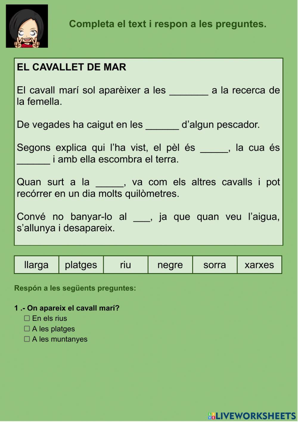 Comprensió lectora 02