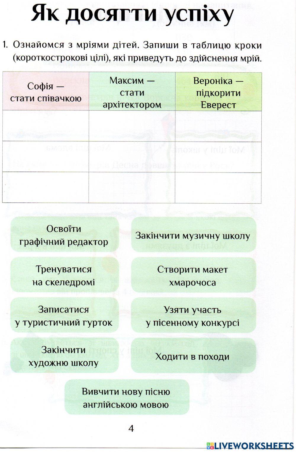 Робочий зошит ЯДС worksheet | Live Worksheets