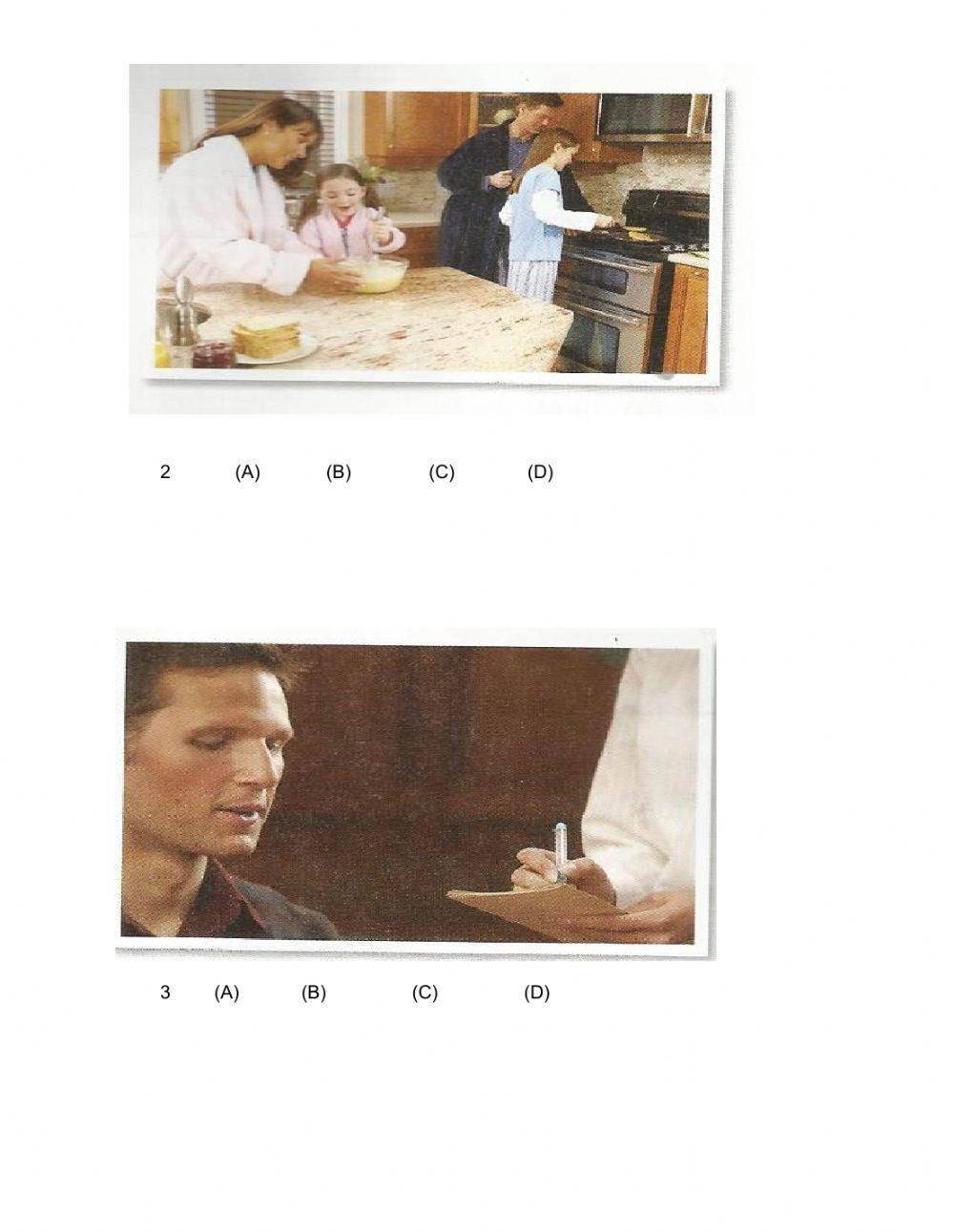 2022 listening placement test