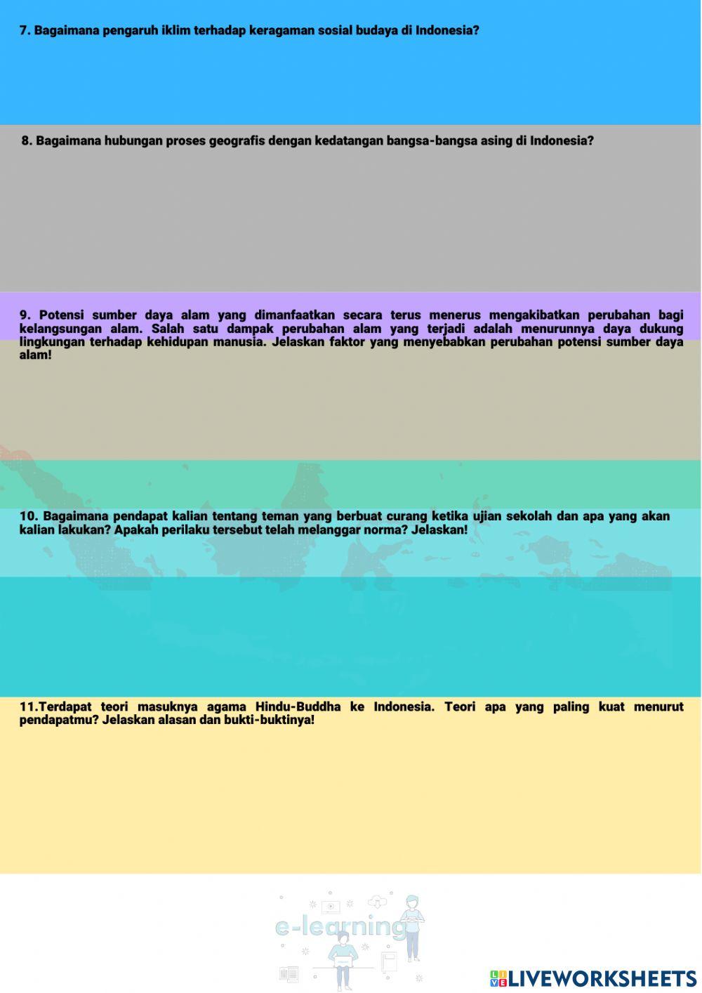 Refleksi dan evaluasi tema 1