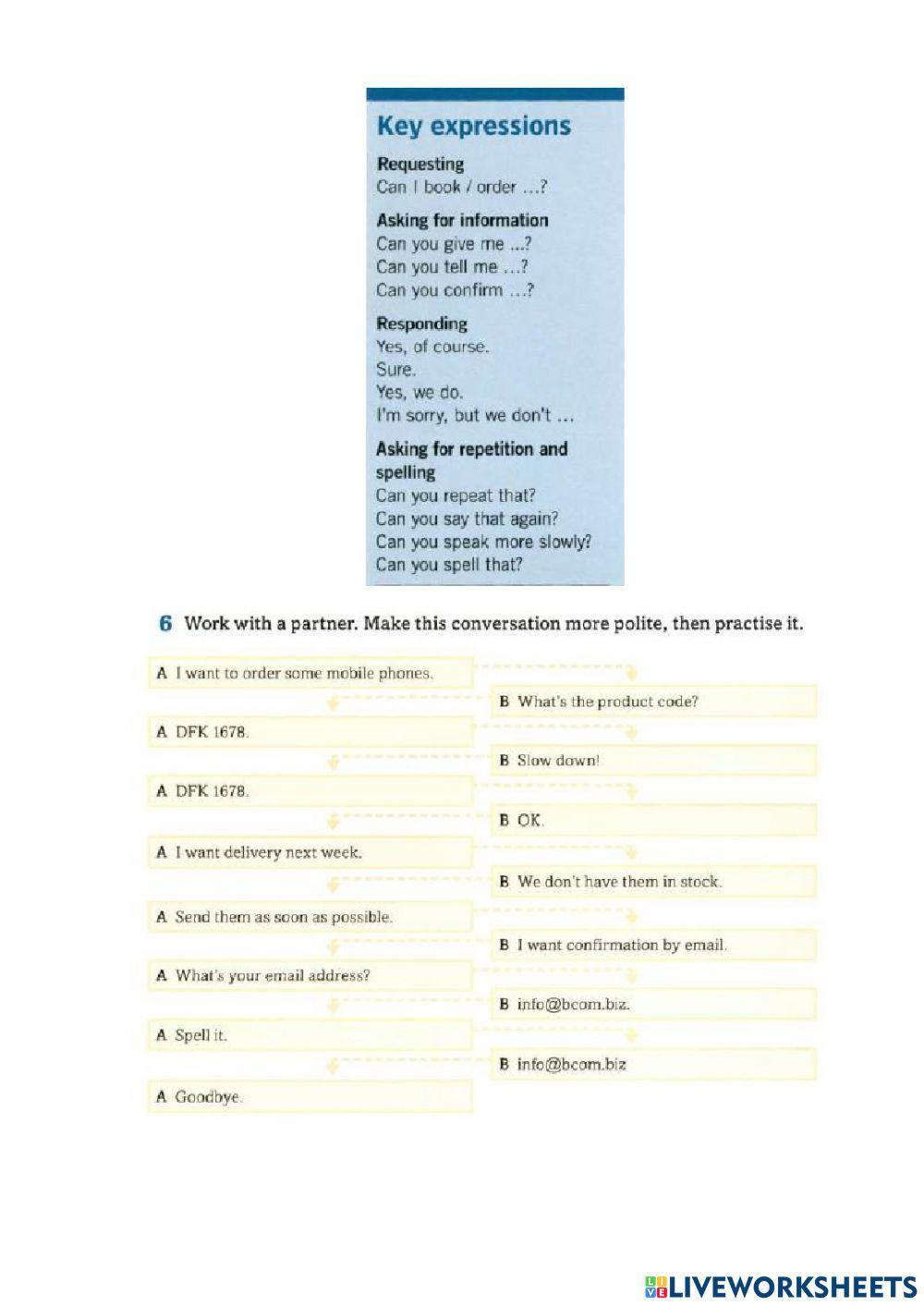 Checking information 3