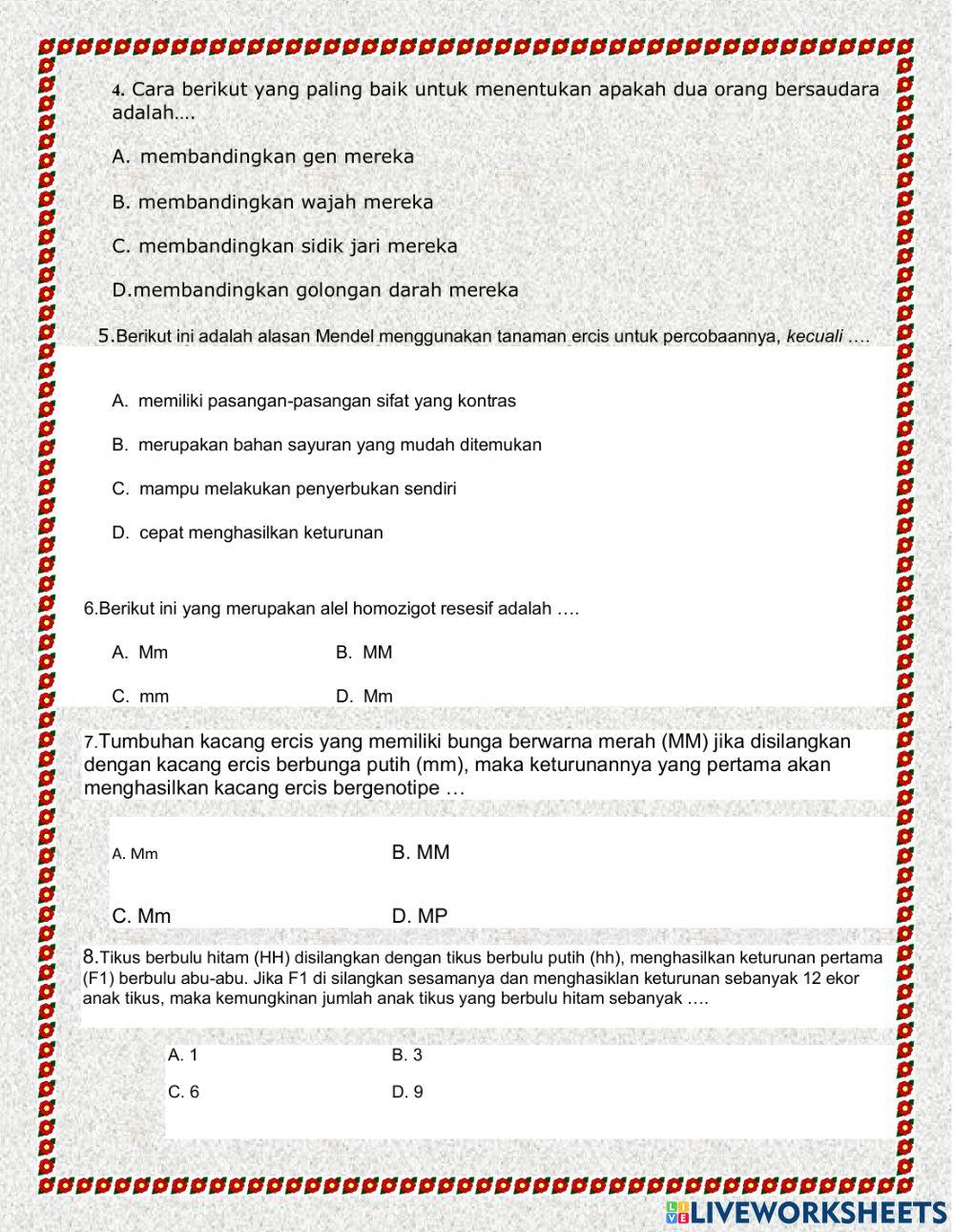 Penilaian Harian 3.3