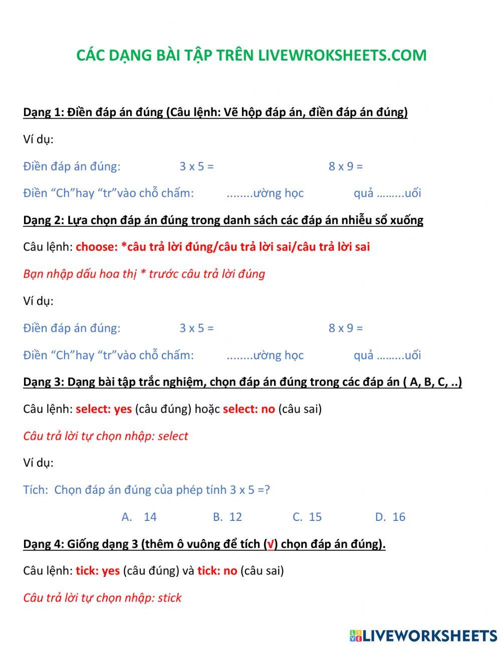 Môn Tiếng Việt 12