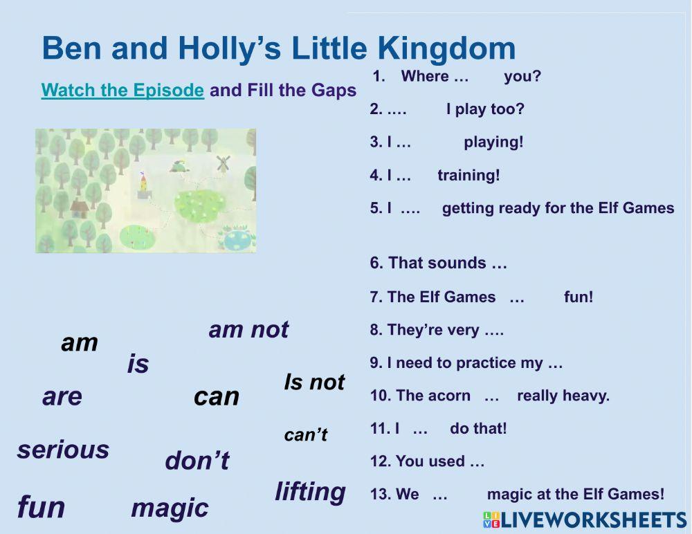 Grammar With Ben and Holly 1