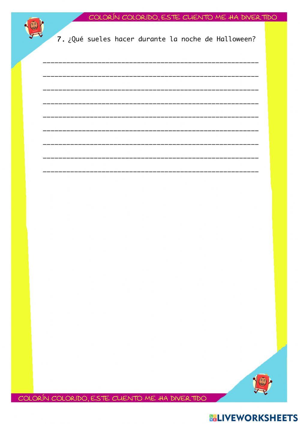 La silla terrorífica (especial Halloween)