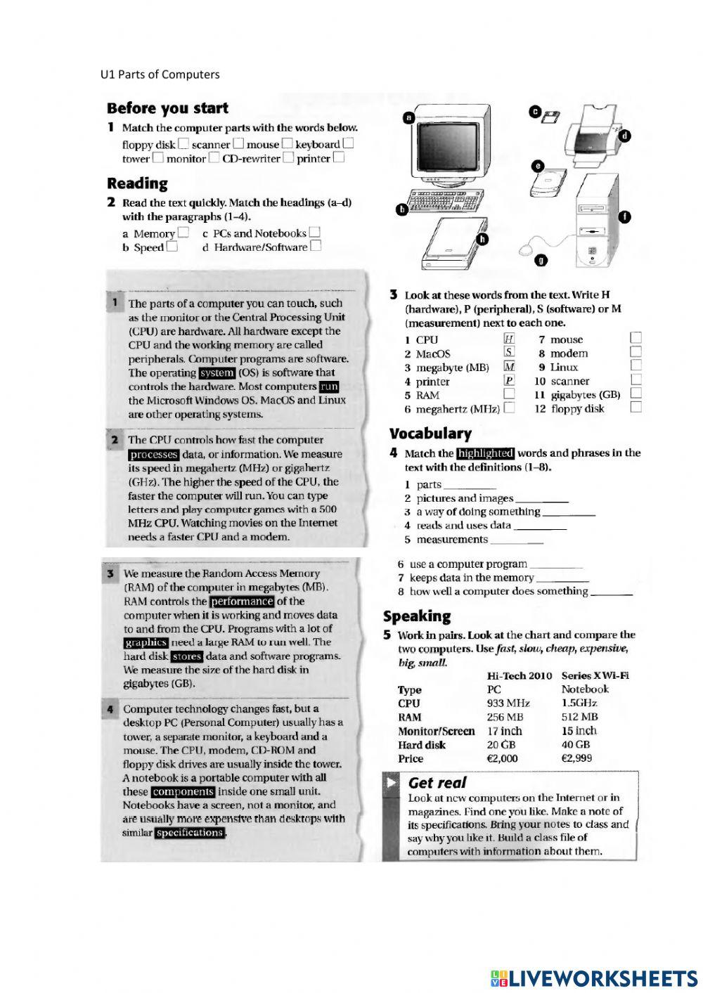 u1-parts-of-computer-online-exercise-for-live-worksheets