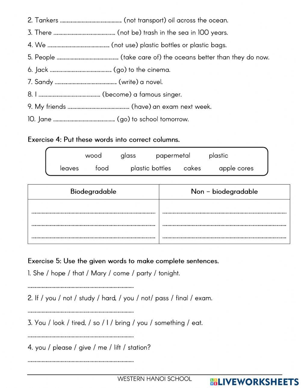 EOW 5 - Unit 1 - Review