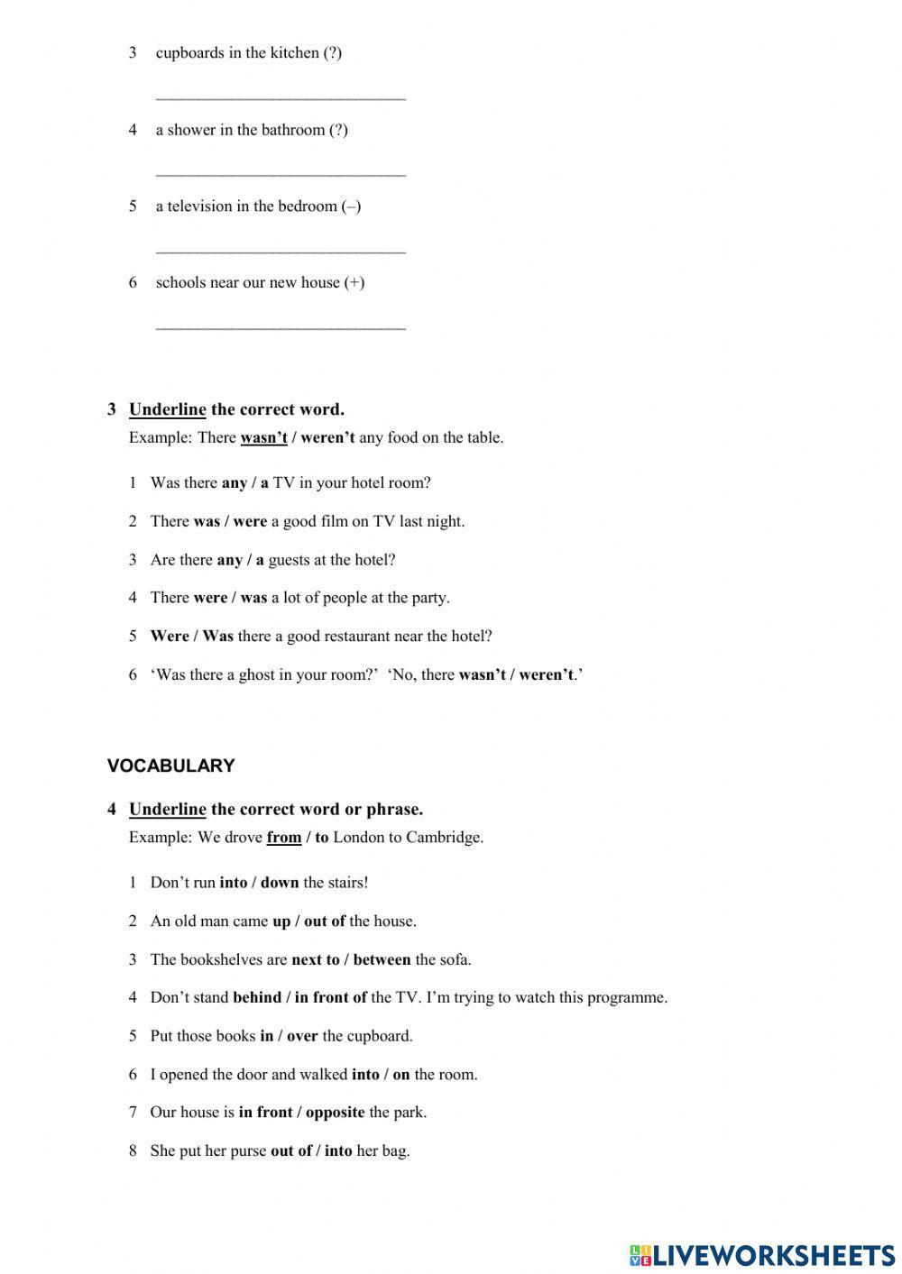 Elementary test unit 8