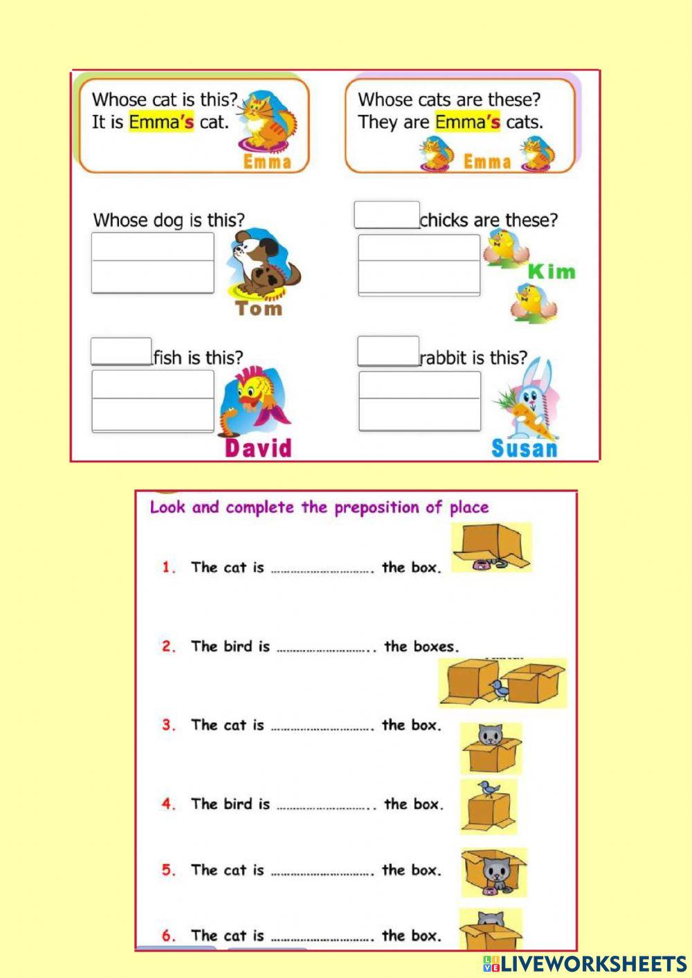 KIDS 4 second term test 2022