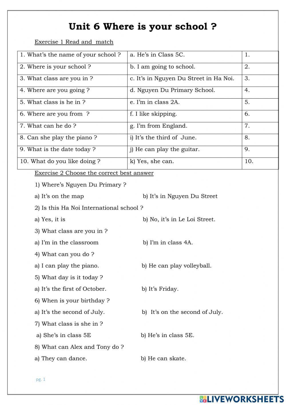 Grade 4 Unit 6 Worksheet Live Worksheets grade-4-unit-6-worksheet-live-worksheets