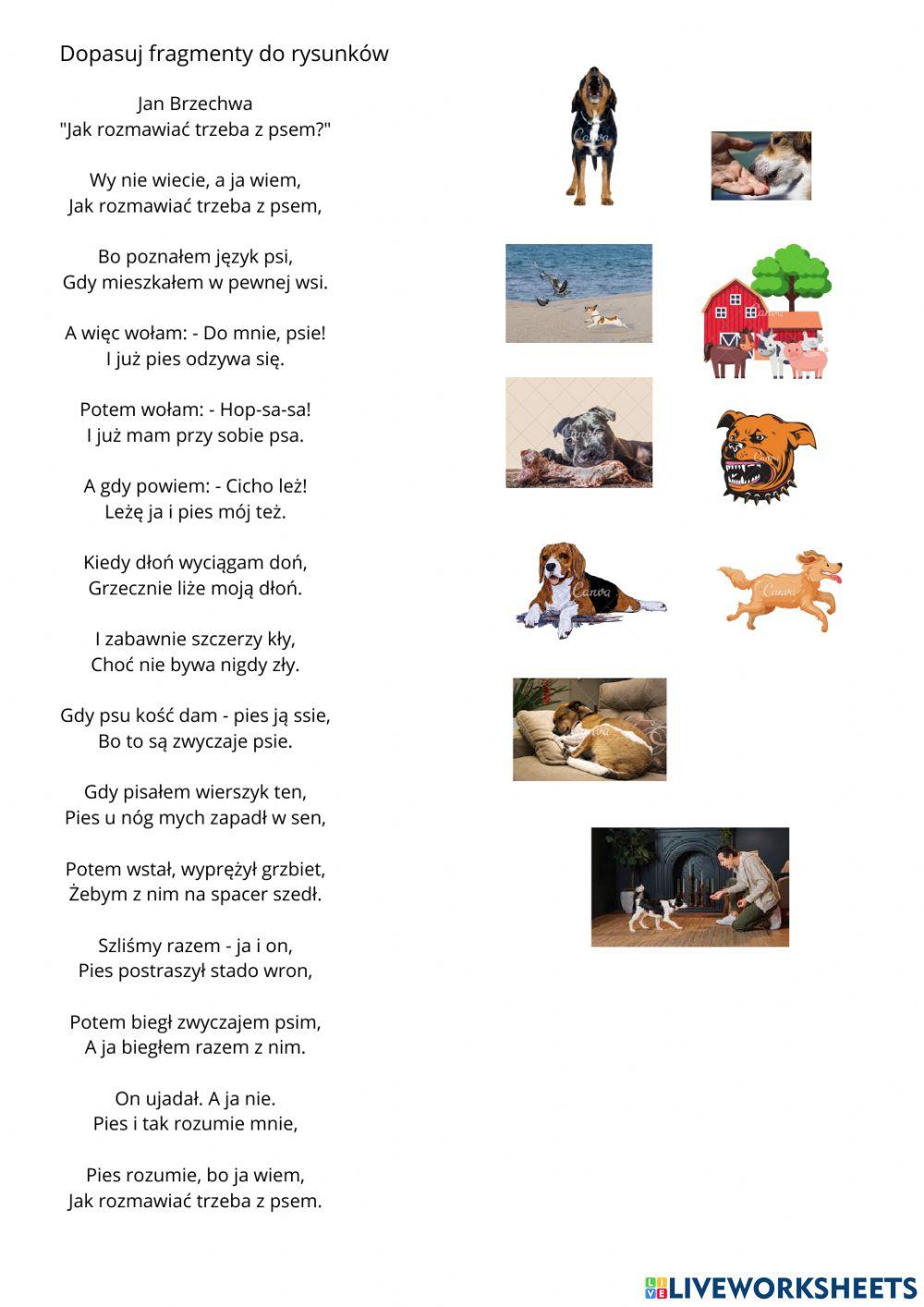 Jan Brzechwa Jak rozmawiać trzeba z psem