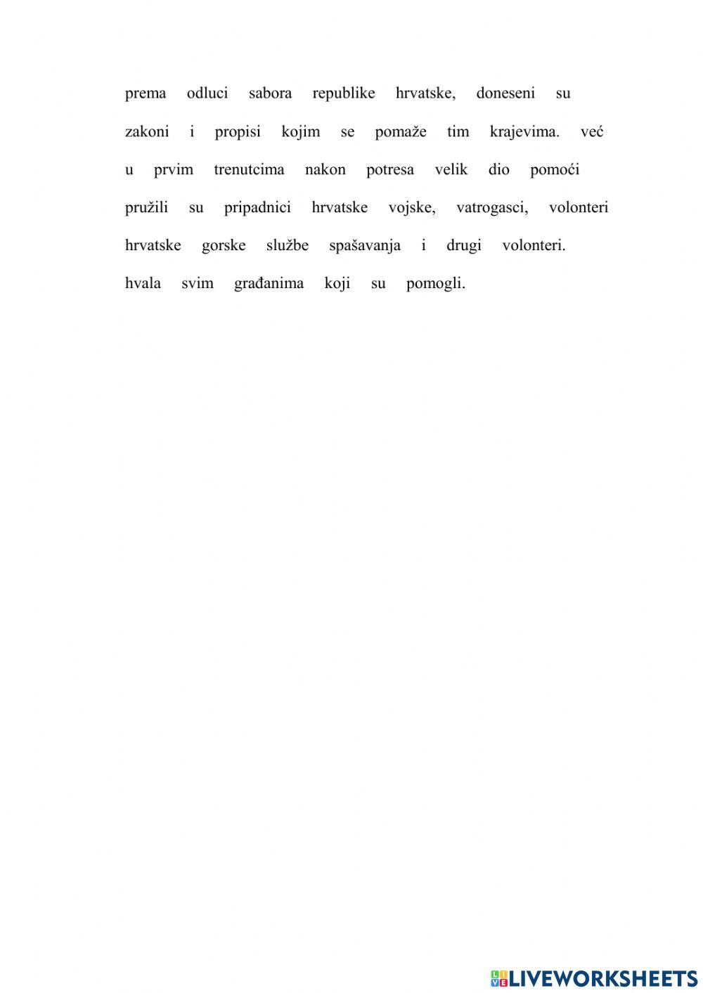 Ponavljam što znam (3) - 8.