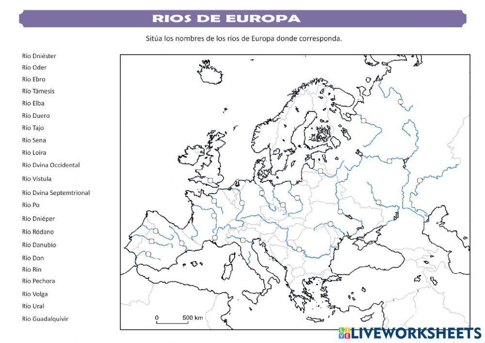 Ríos de Europa Ríos de Europa