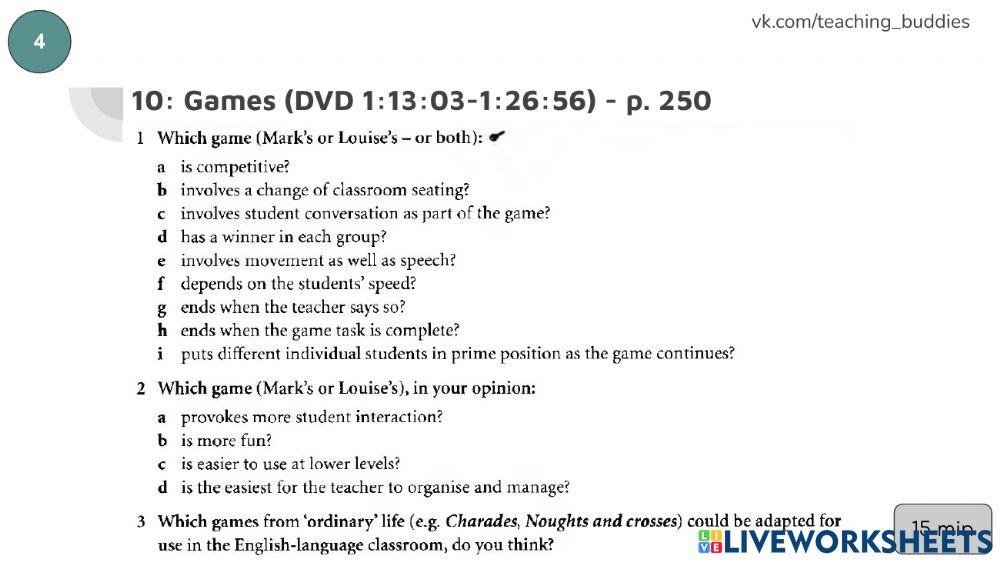 How to teach English