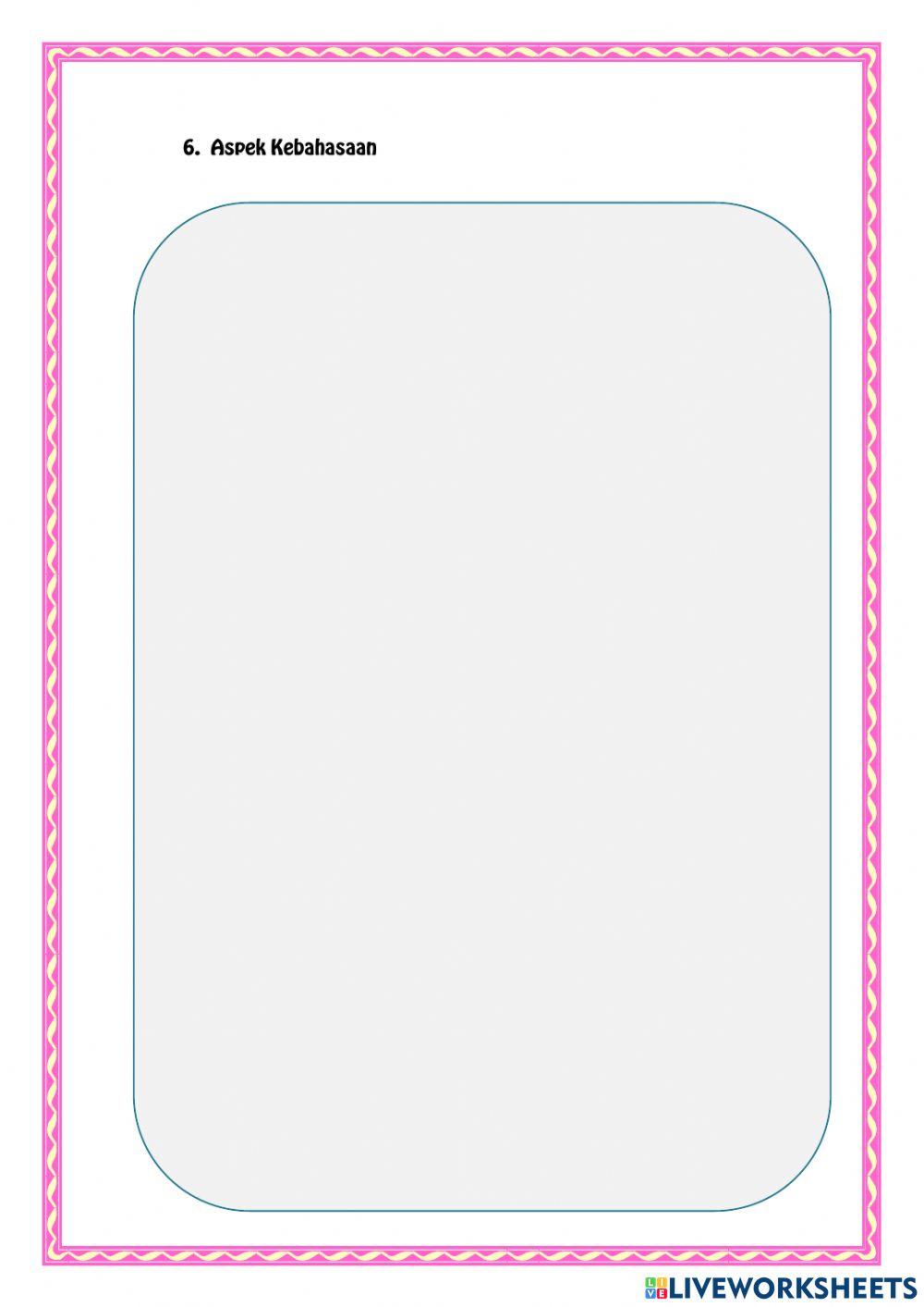 LKPD Struktur dan Kebahasaan Teks Cerpen