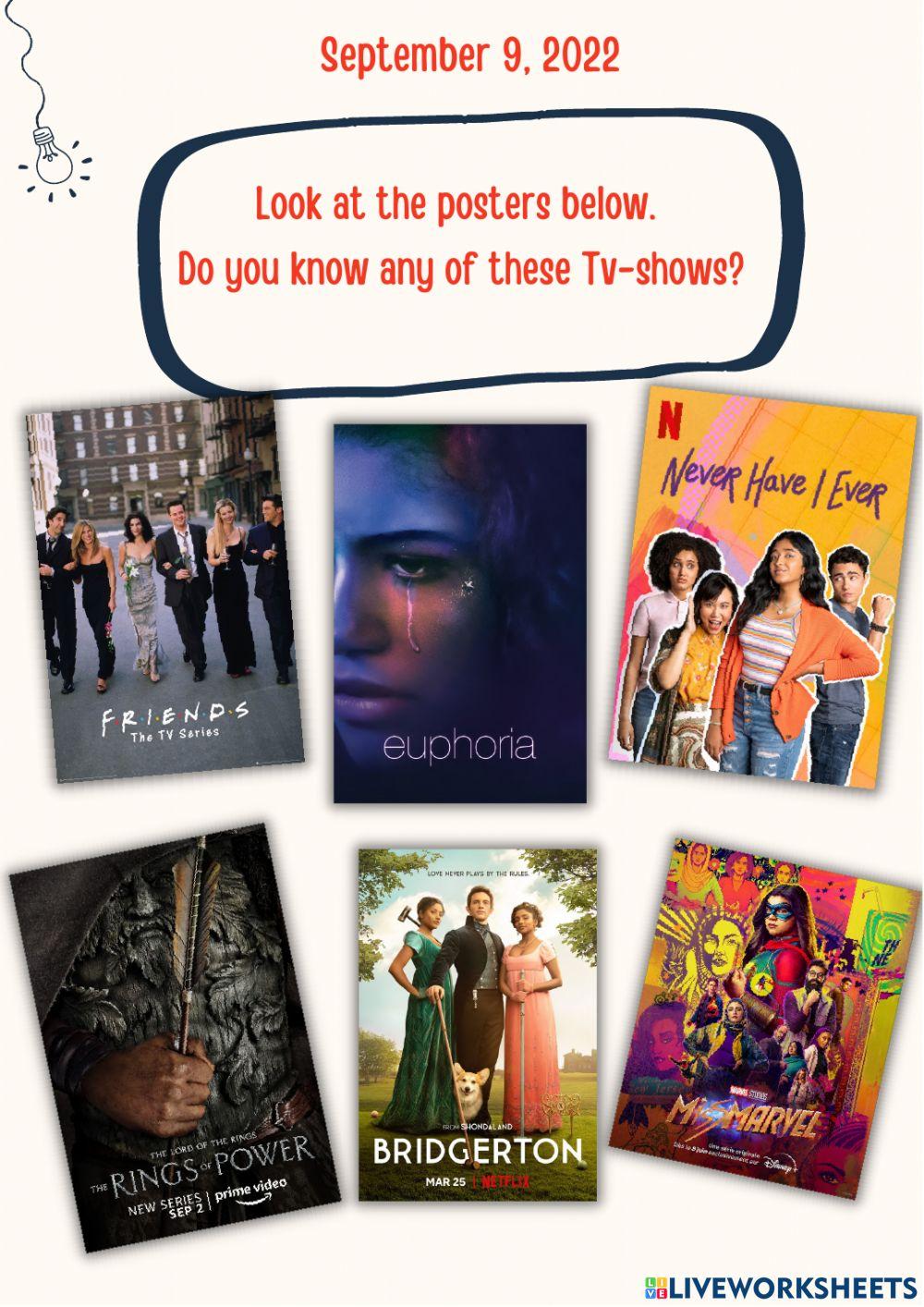 TV-shows + Pr. Simple