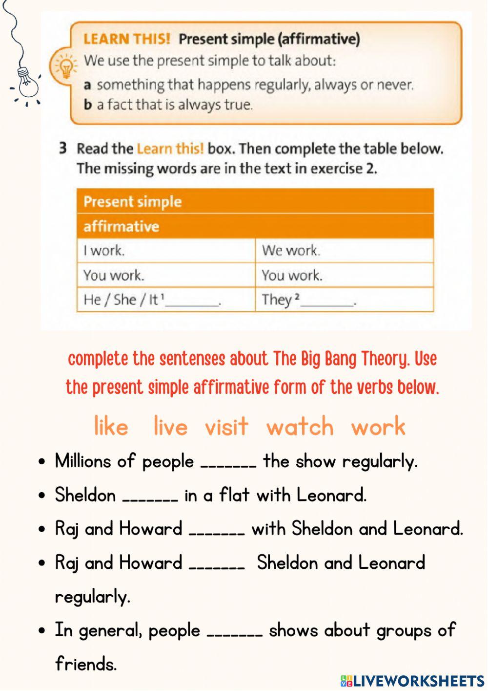 TV-shows + Pr. Simple