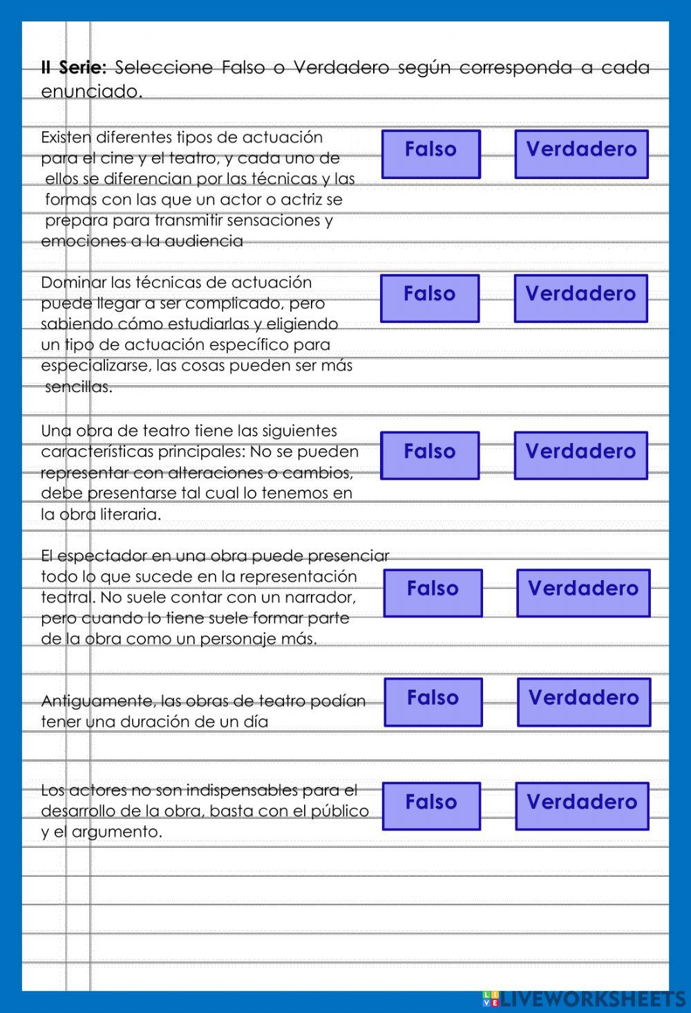 Quinto Bach en Chef e Inglés - V Unidad