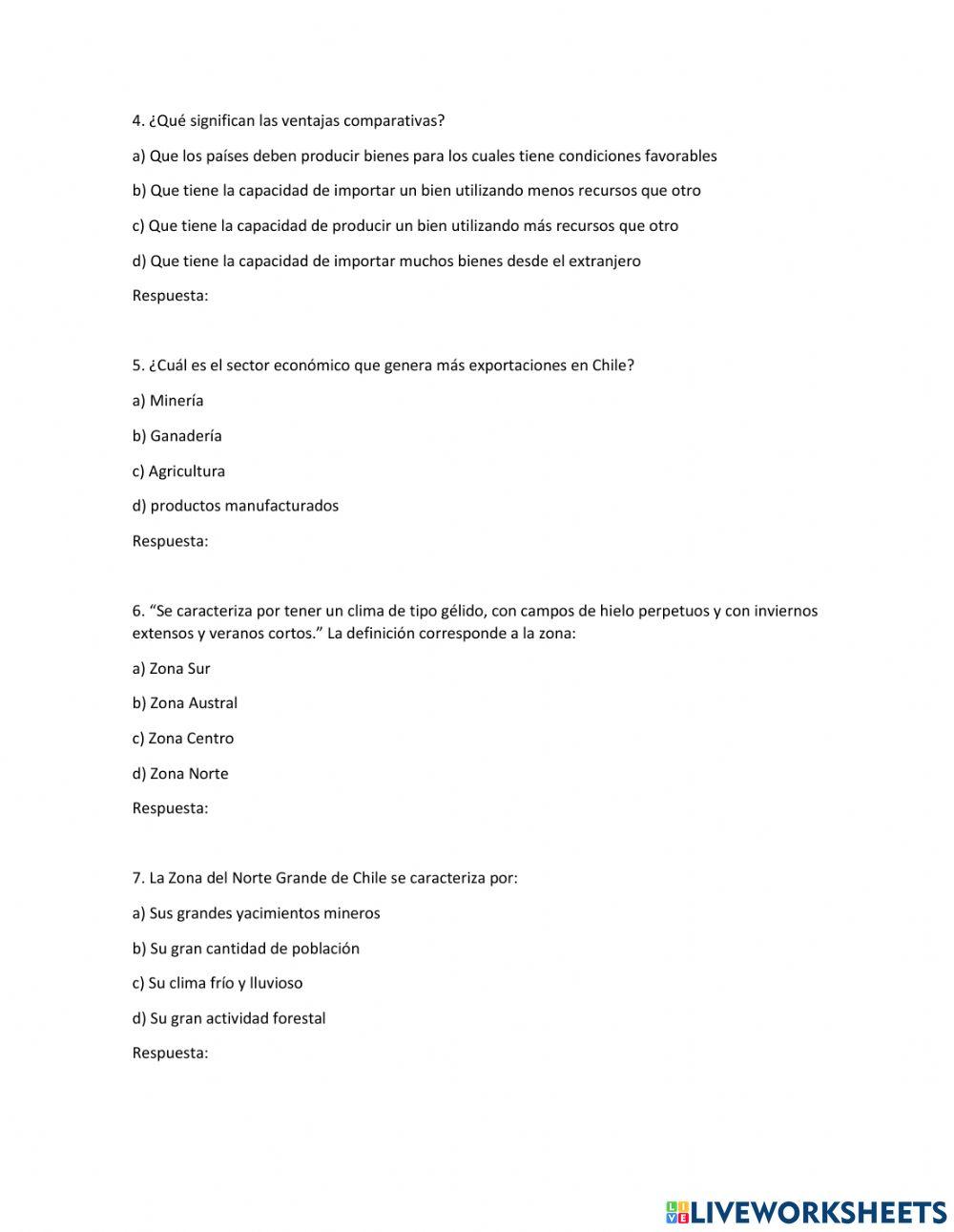 Guía geografía 8vo