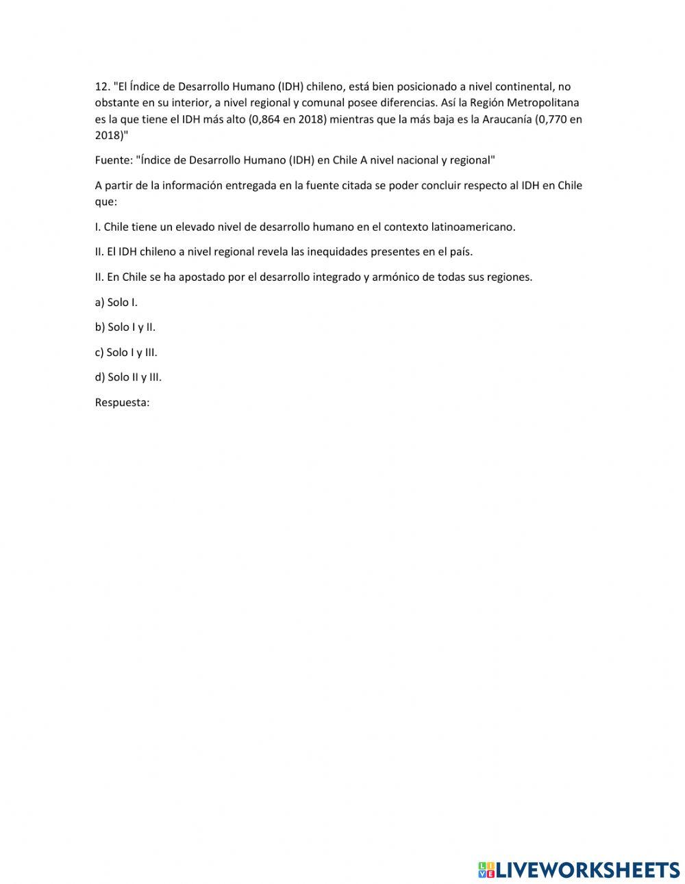 Guía geografía 8vo