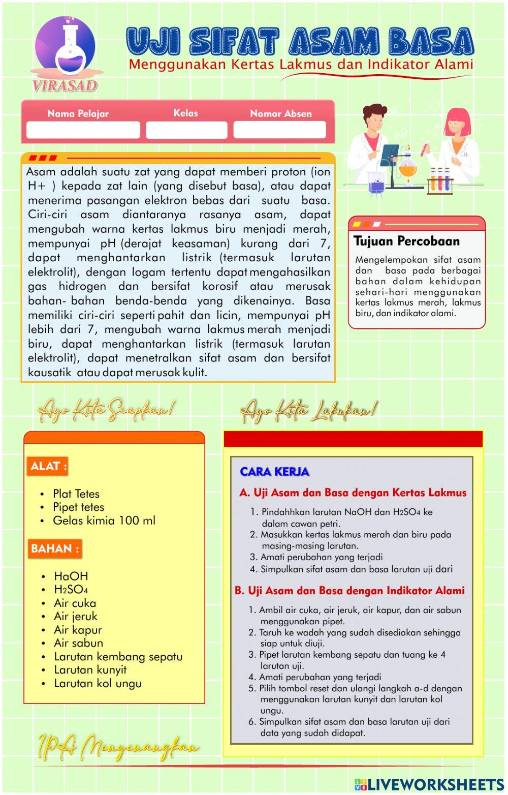 LKP uji larutan asam basa