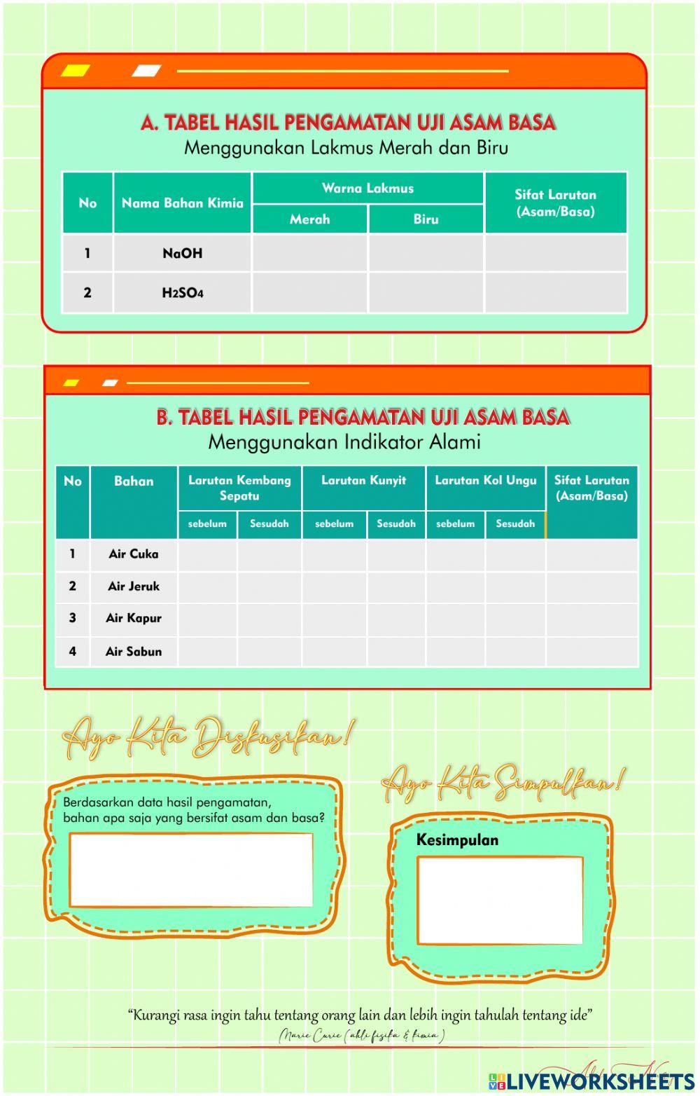 LKP uji larutan asam basa