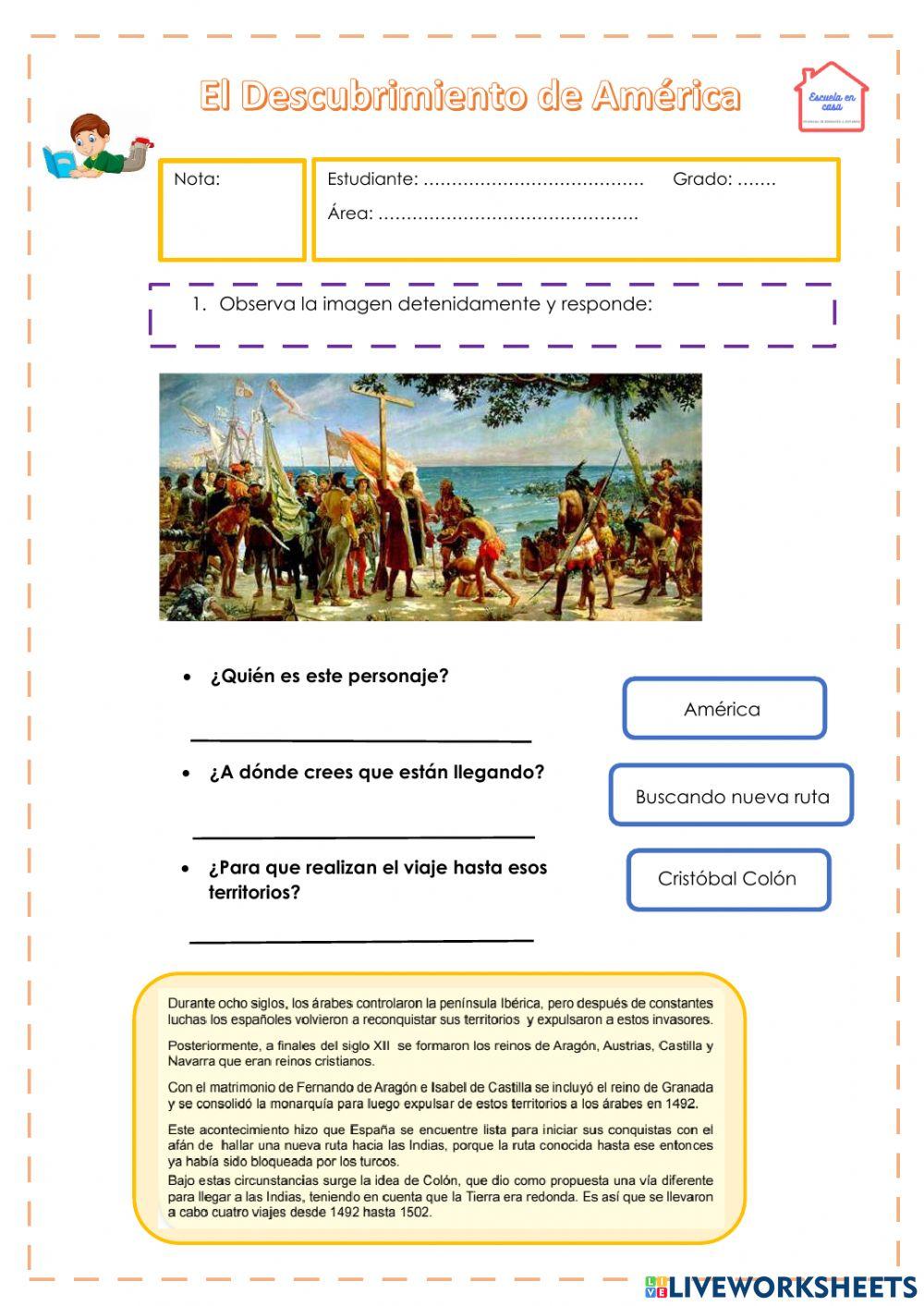 Descubrimiento de américa