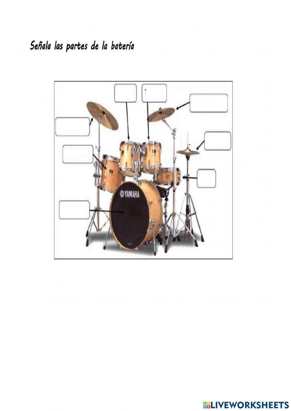 Partes de la bateria