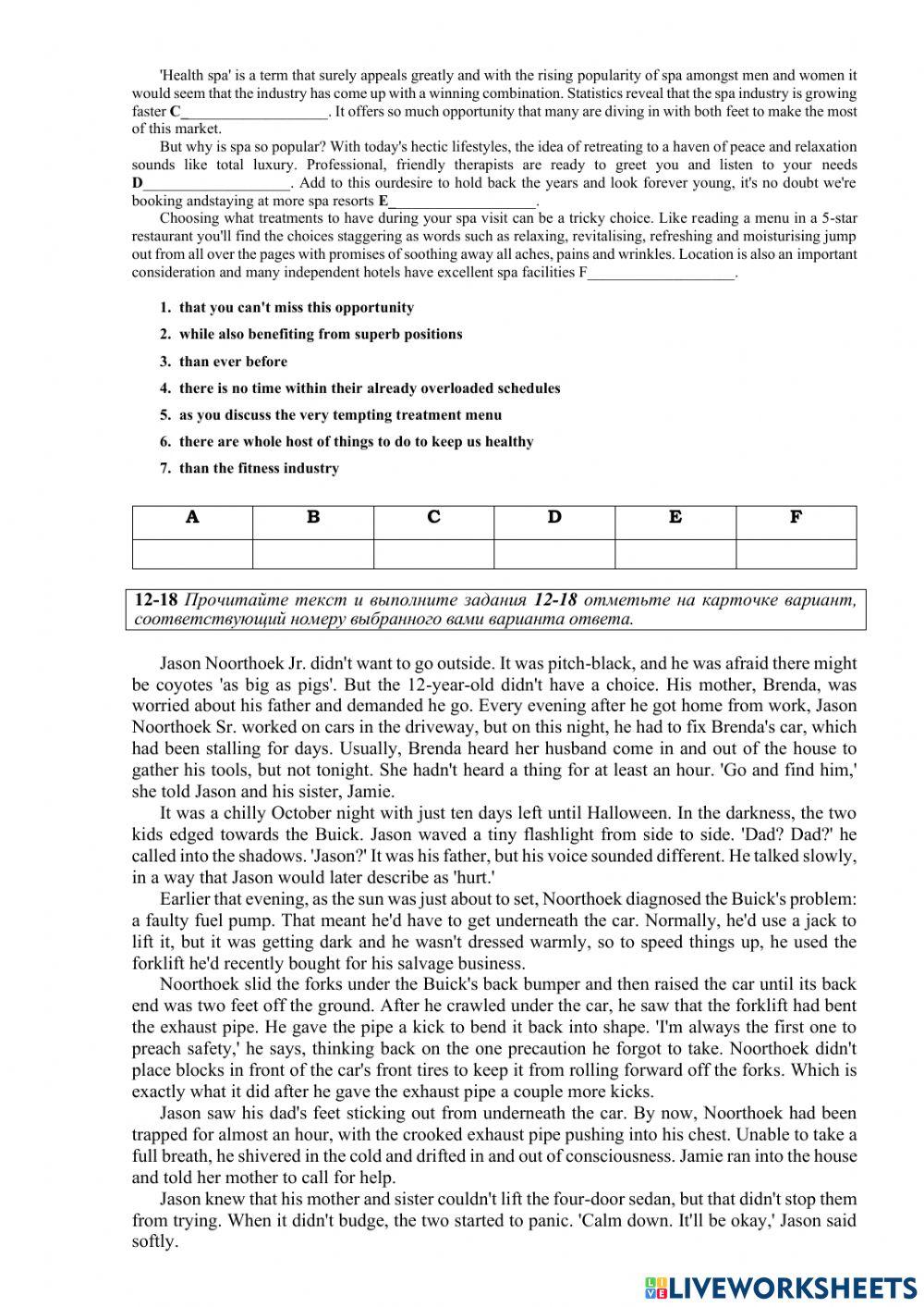 RNE practice Reading and Grammar 1128