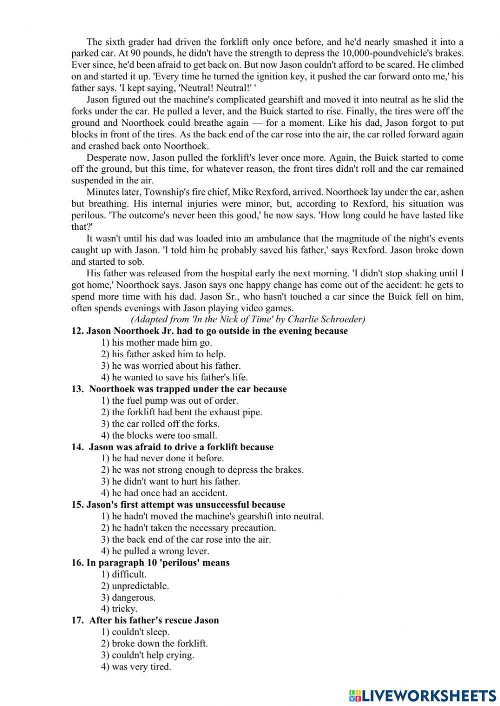 RNE practice Reading and Grammar 1128