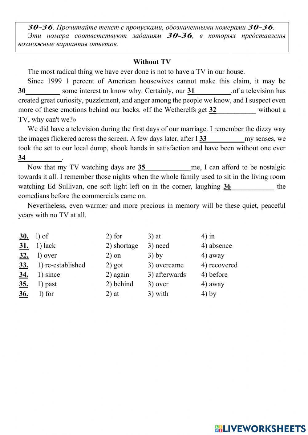 RNE practice Reading and Grammar 1131