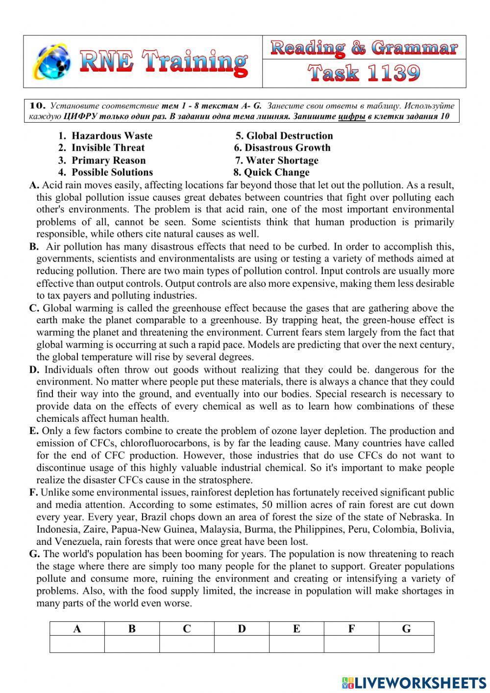 RNE practice Reading and Grammar 1139