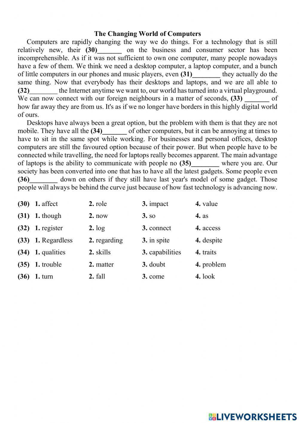 RNE practice Reading and Grammar 1140
