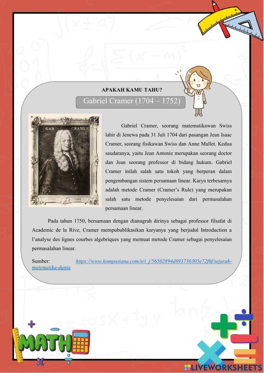 LKS SPLTV (Sistem Linear Tiga Variabel)