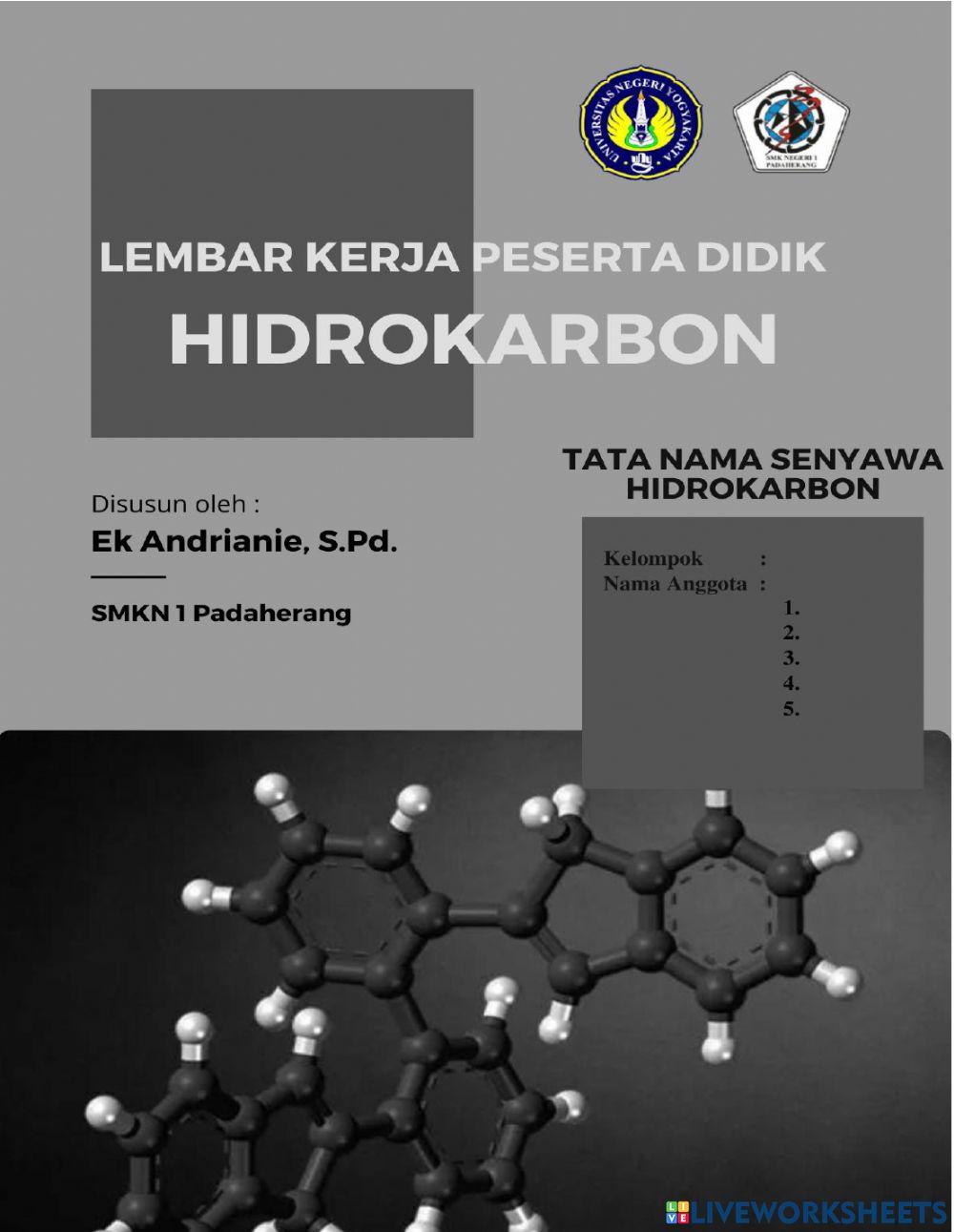 Tatanama senyawa hidrokarbon