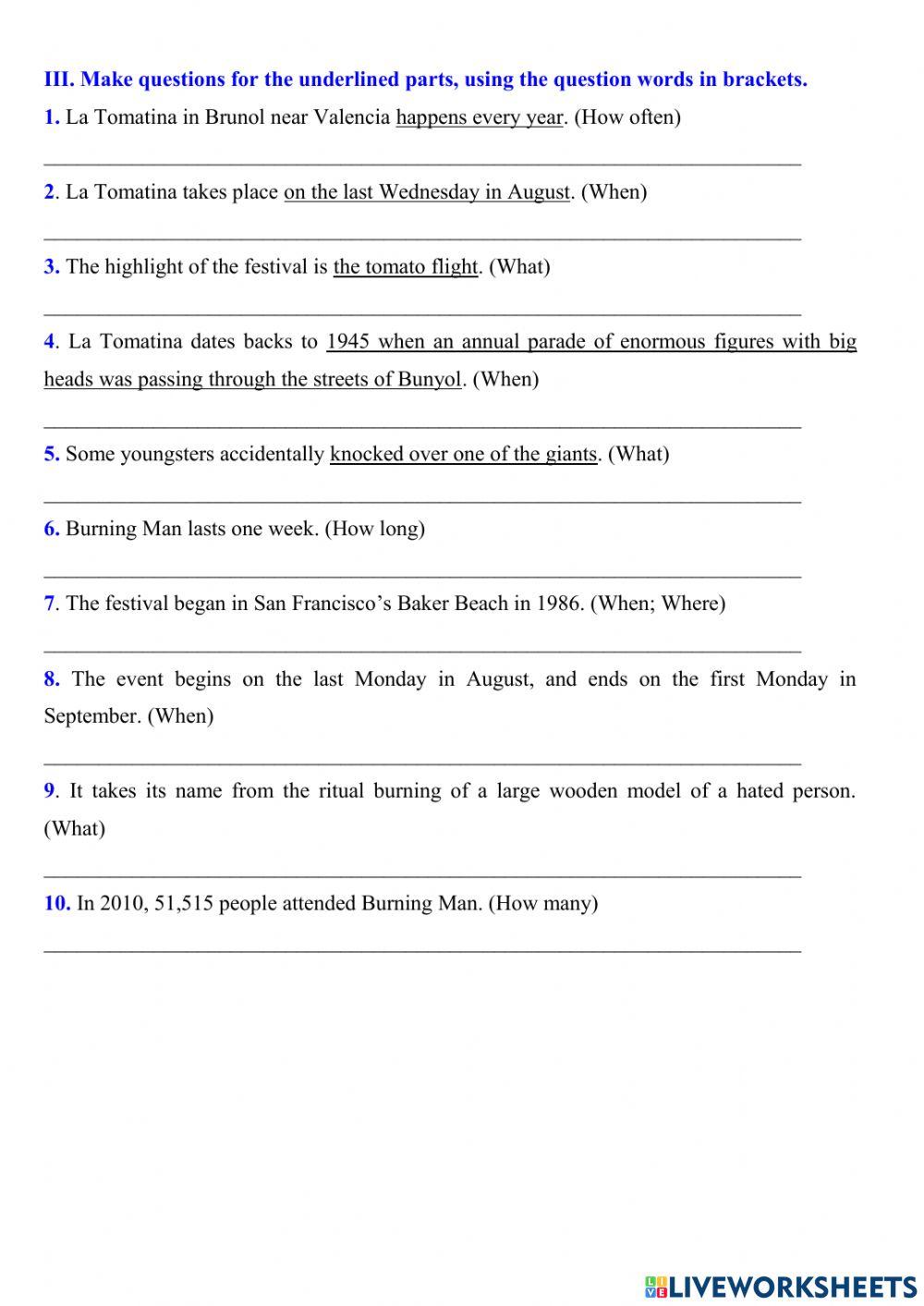 English 7 - unit 9 practice 8