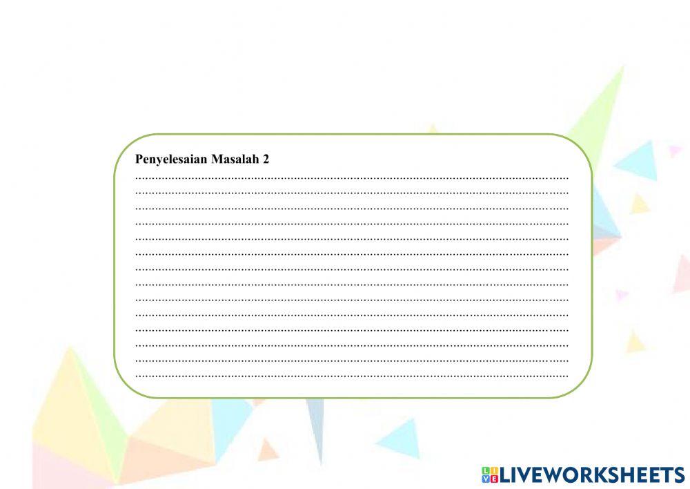 LKPD Gamifikasi Materi SPLDV Kelas 8 Tugas 2