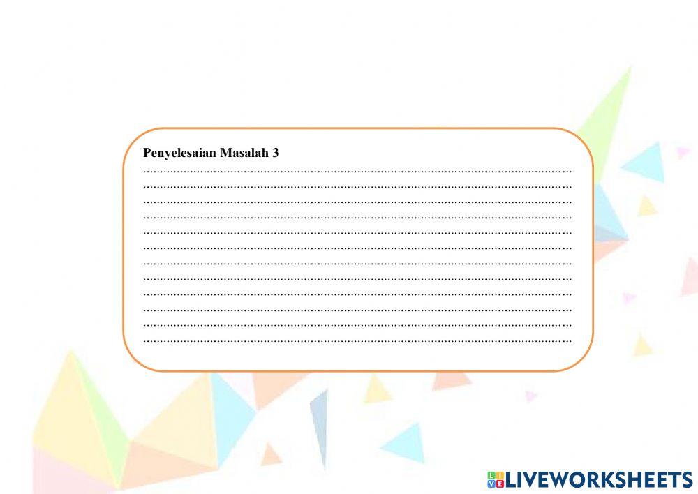 LKPD Gamifikasi Materi SPLDV Kelas 8 Tugas 1