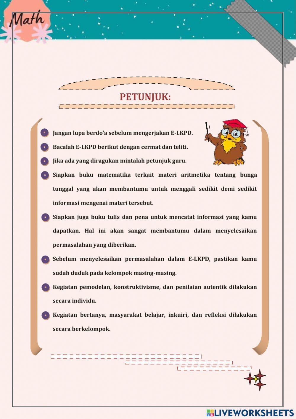 E-lkpd 3 aritmetika sosial final