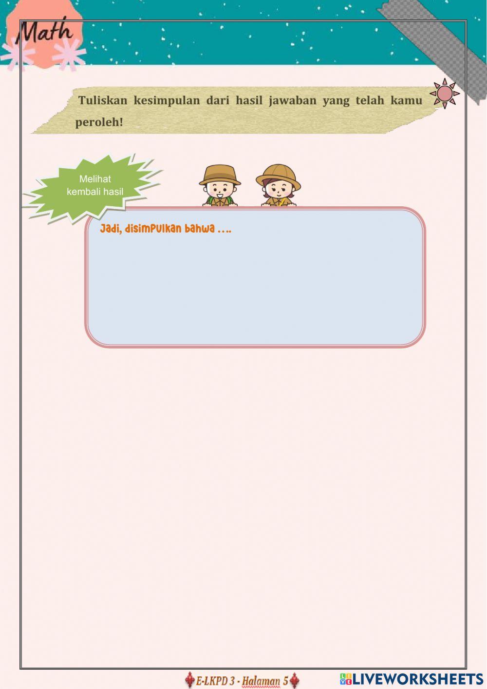 E-lkpd 3 aritmetika sosial final