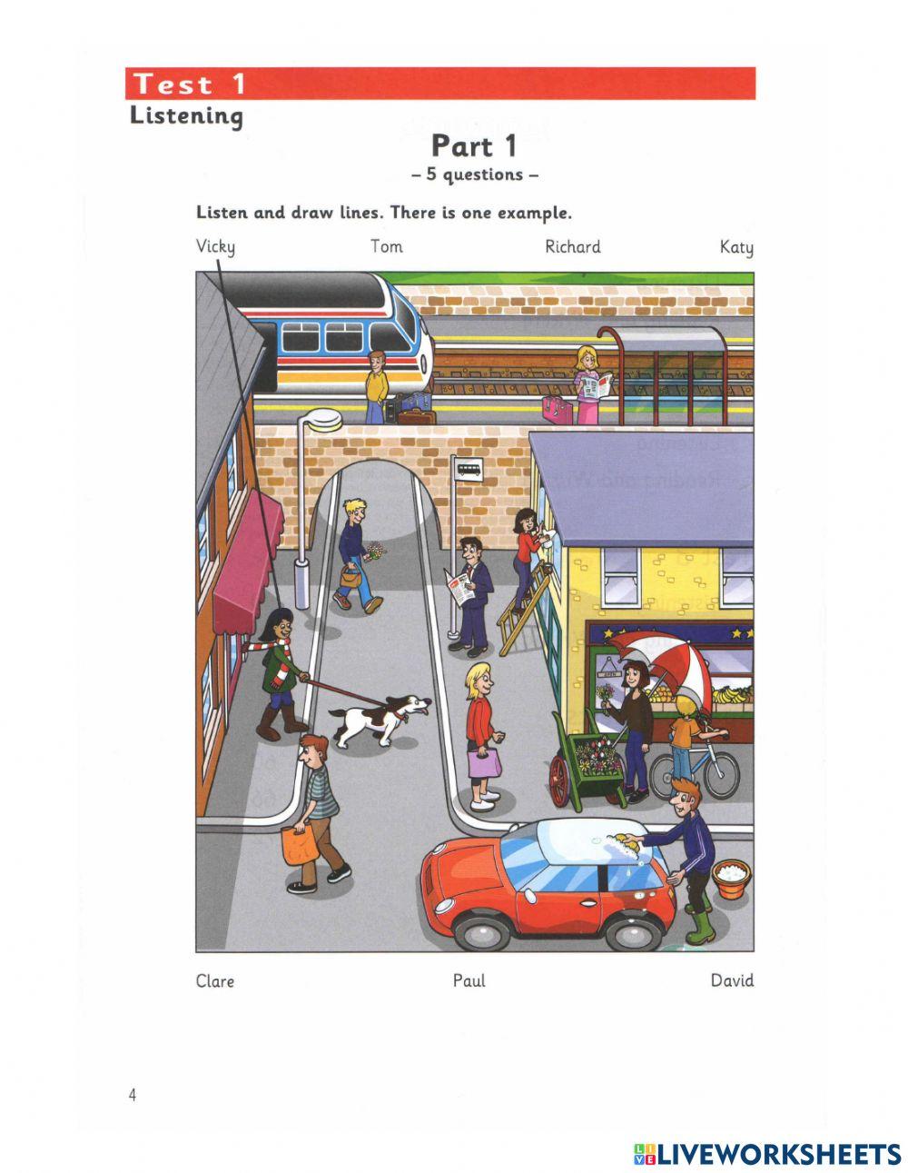 Flyers -  listening 1